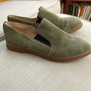 Nine West Quinko Suede Slip-On Loafers/Flats, Size 7M